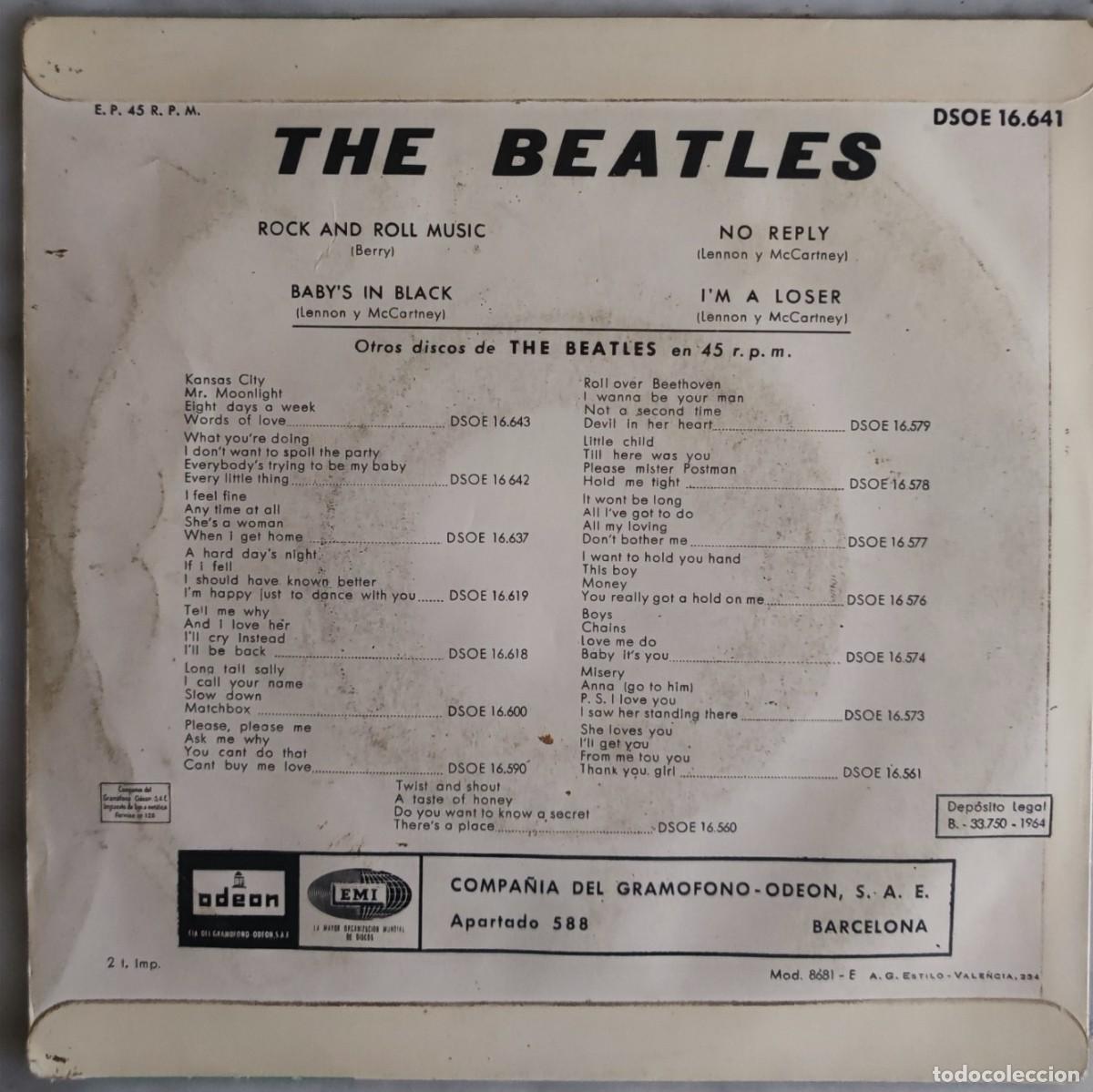Discos de vinilo: THE BEATLES - LOTE 7 DISCOS - Foto 13