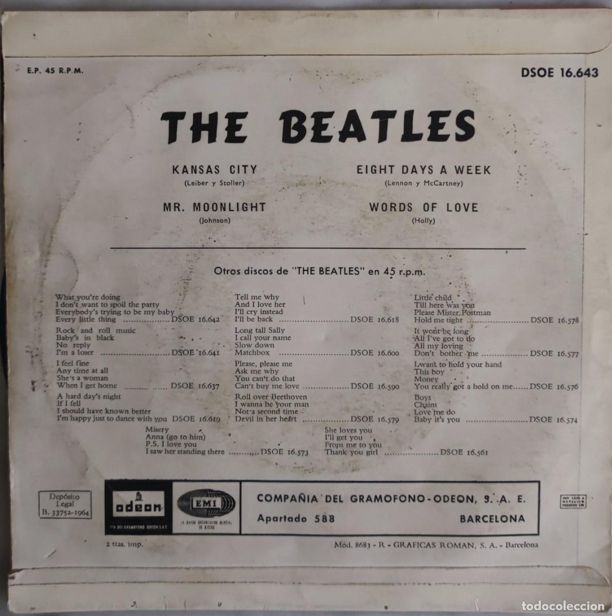 Discos de vinilo: THE BEATLES - LOTE 7 DISCOS - Foto 15
