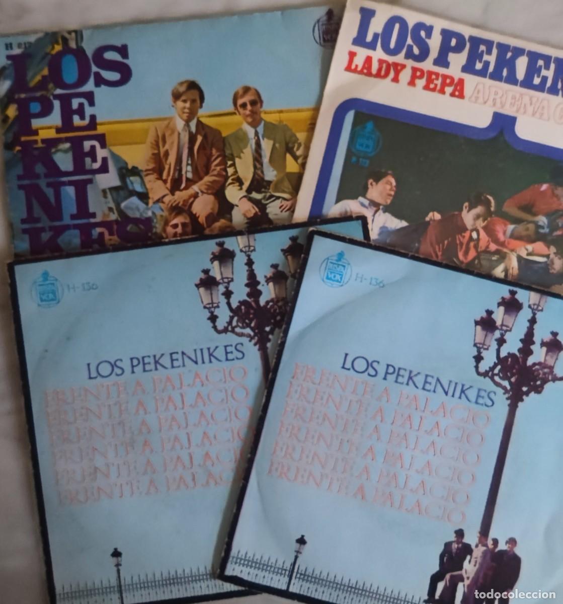 Discos de vinilo: LOS PEKENIKES - LOTE 4 DISCOS - Foto 1