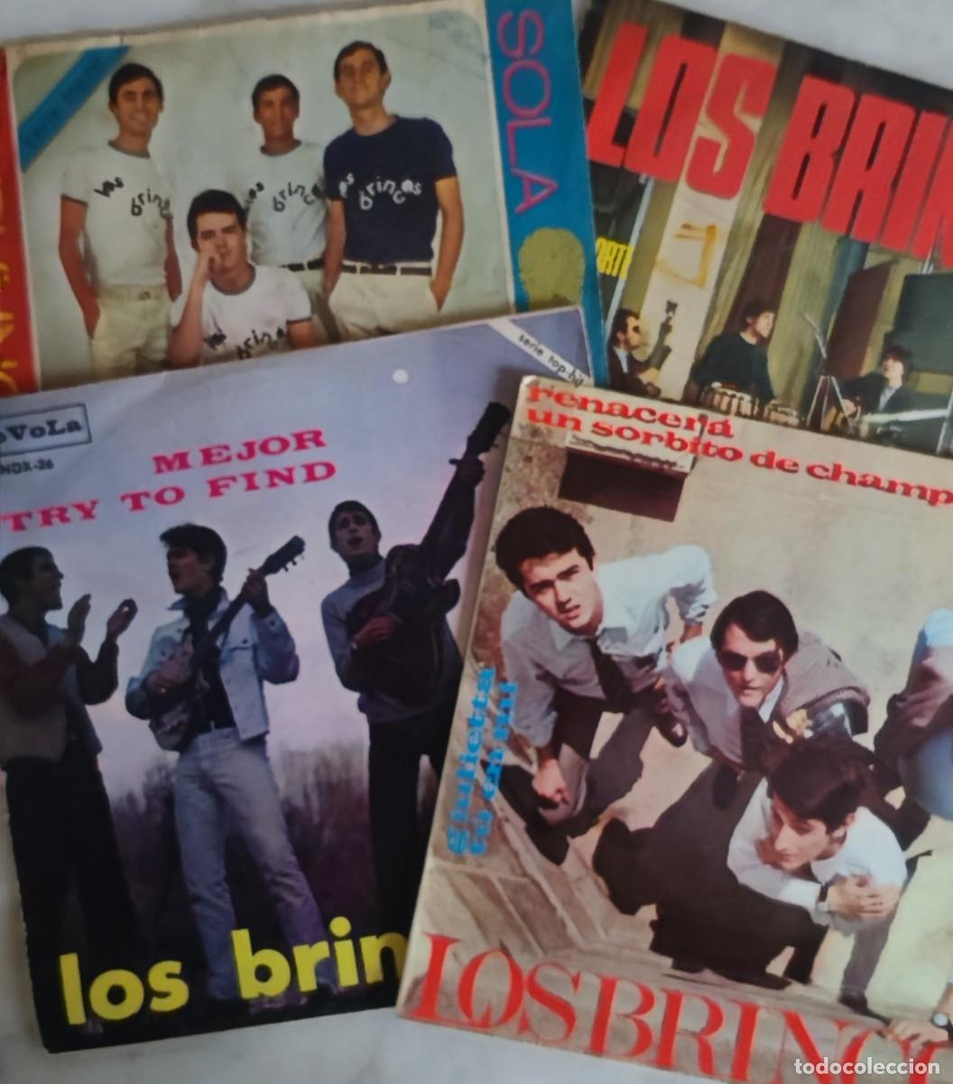 Discos de vinilo: LOS BRINCOS - LOTE 4 DISCOS - Foto 1