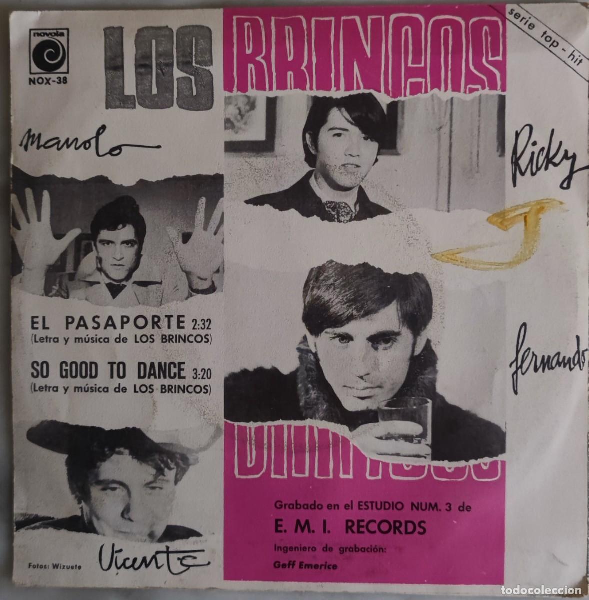 Discos de vinilo: LOS BRINCOS - LOTE 4 DISCOS - Foto 5