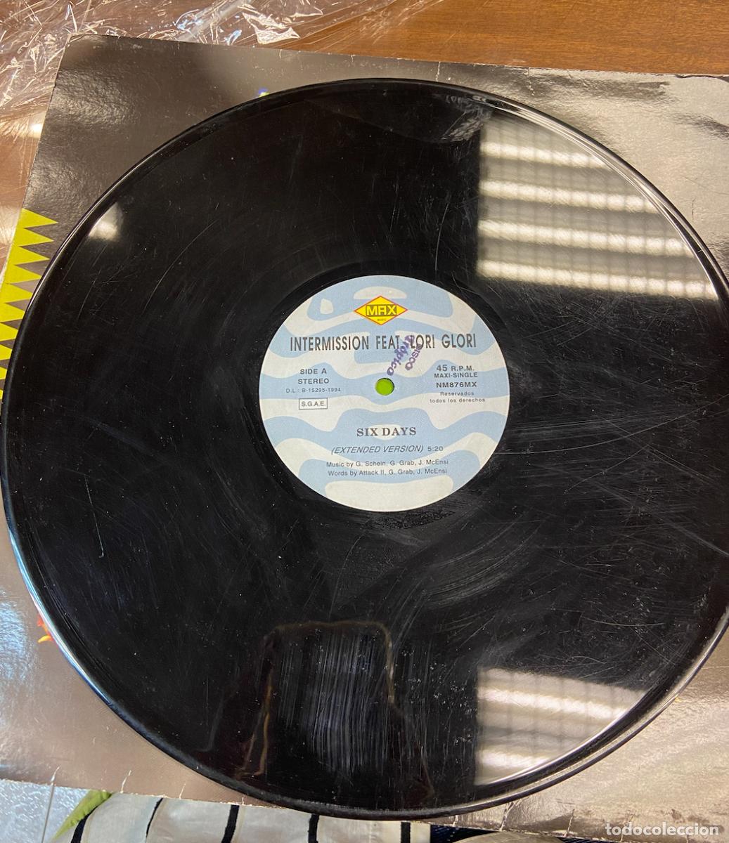 Discos de vinilo: INTERMISSION FEAT LORI GLORI. SIX DAYS - Foto 9