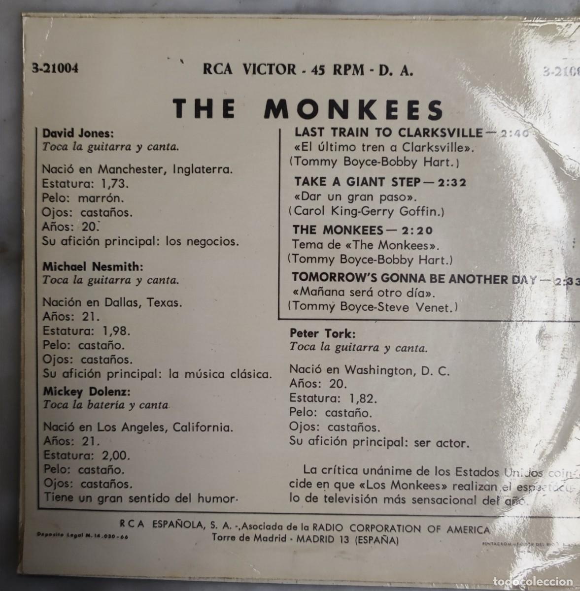 Discos de vinilo: THE MONKEES - LOTE DE 4 DISCOS - Foto 6