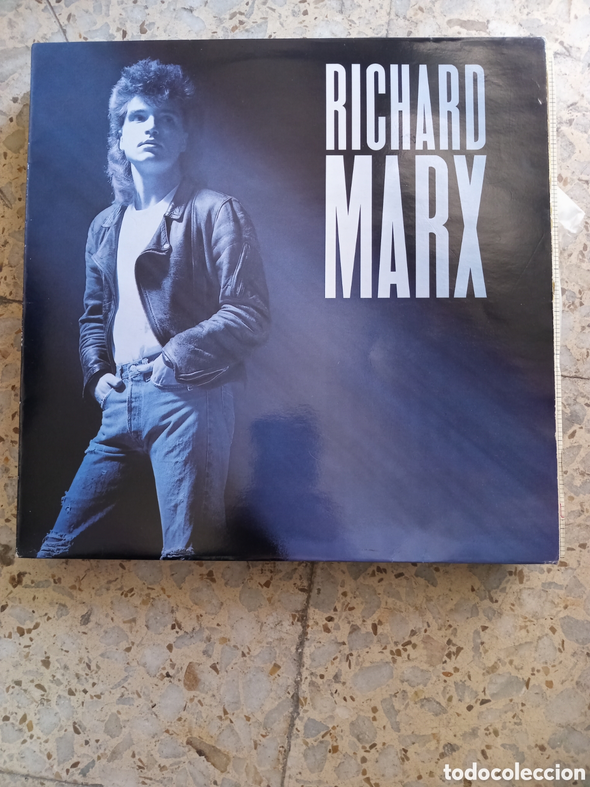Discos de vinilo: LP RICHARD MARX INGLATERRA 1987 INSERT - Foto 1