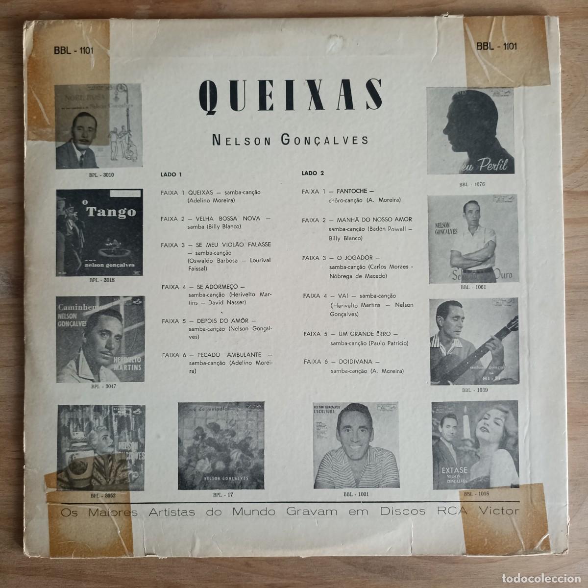 Discos de vinilo: LP Nelson Gon&ccedil;alves - Queixas (RCA Victor) - Foto 2
