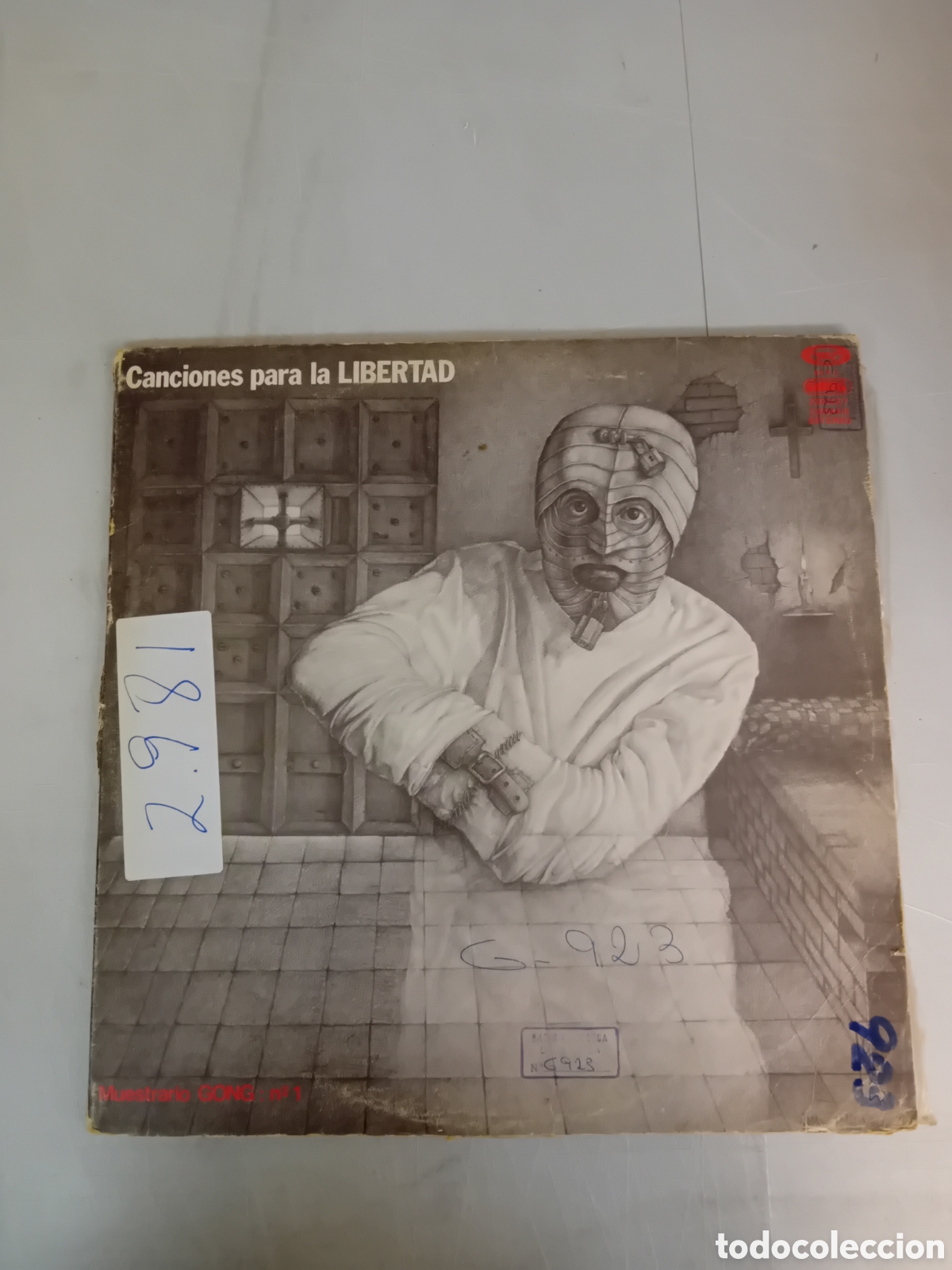 Dischi in vinile: CANCIONES PARA LA LIBERTAD. MUESTRARIO CANCIONES GONG N&deg;1. DOBLE LP