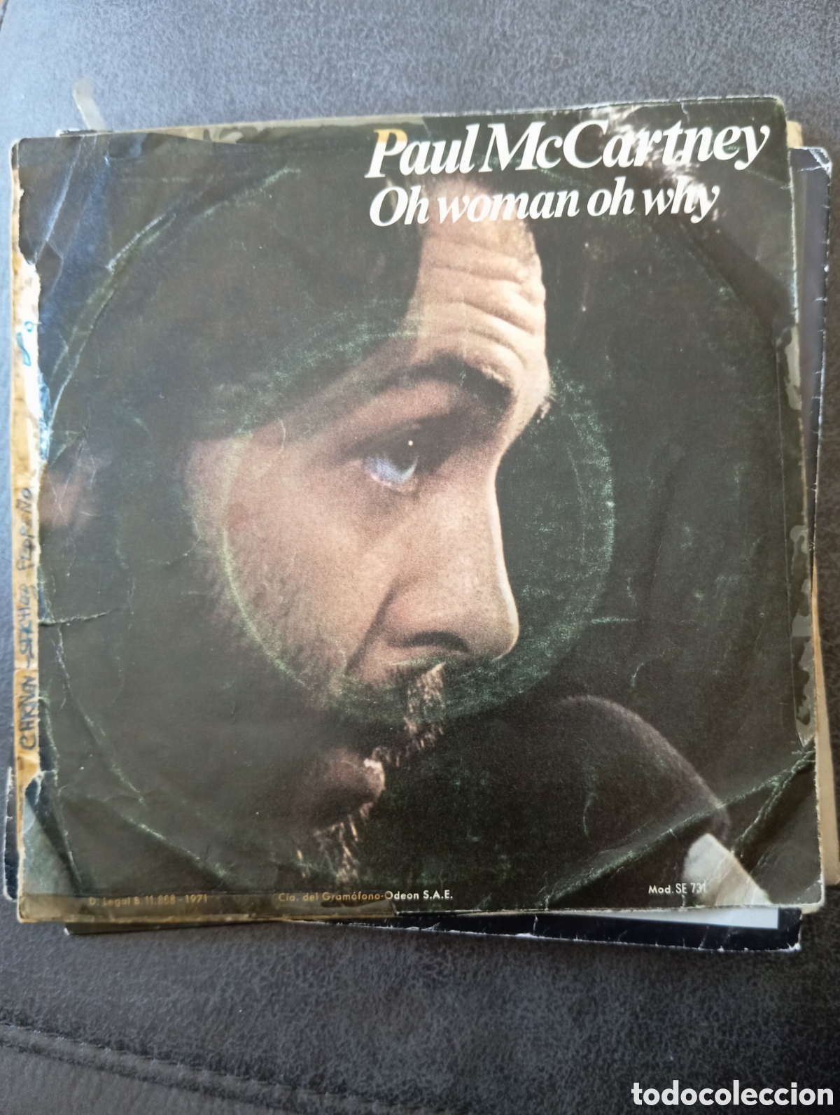 Discos de vinilo: Paul McCartney.another day.disco single - Foto 2