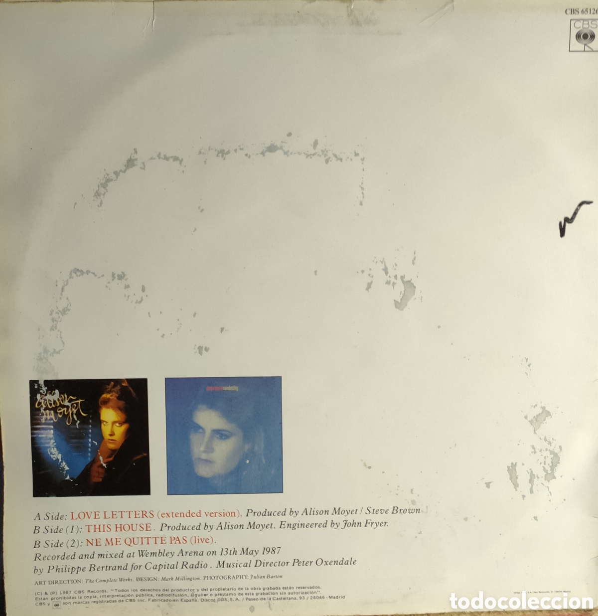 Discos de vinilo: Alison Moyet &ndash; Love Letters - Foto 2