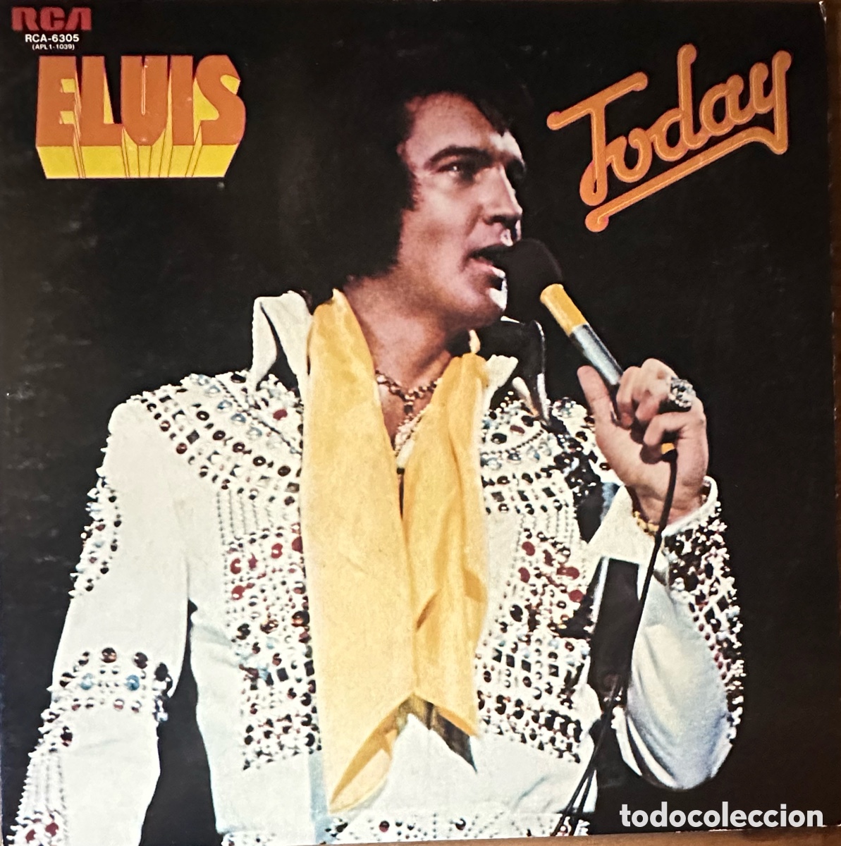 Discos de vinilo: Elvis Presley. Today. Jap&oacute;n, 1975 - Foto 1