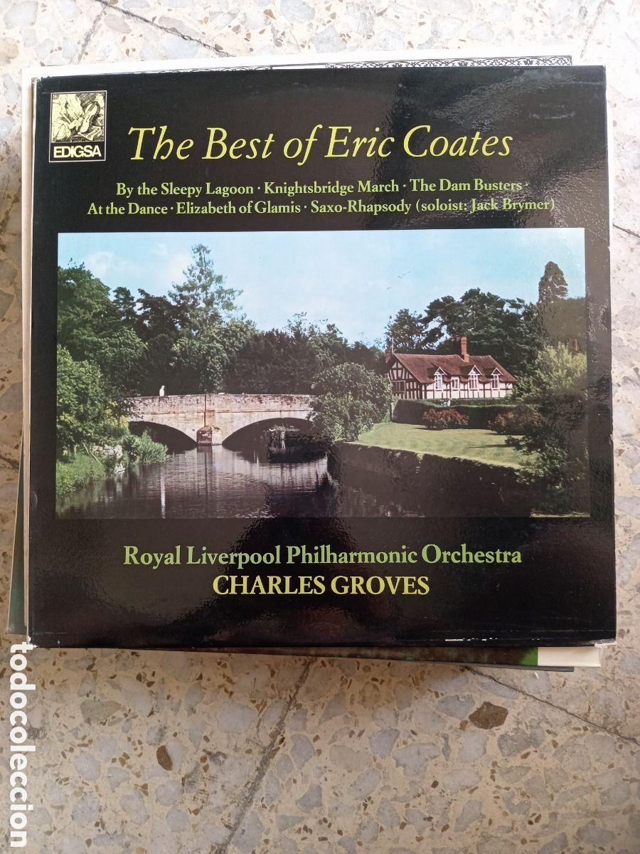 Dischi in vinile: LP THE BEST OF ERIC COATES ROYAL LIVERPOOL PHILHARMONIC CHARLES GROVES ESPA&Ntilde;A 1982
