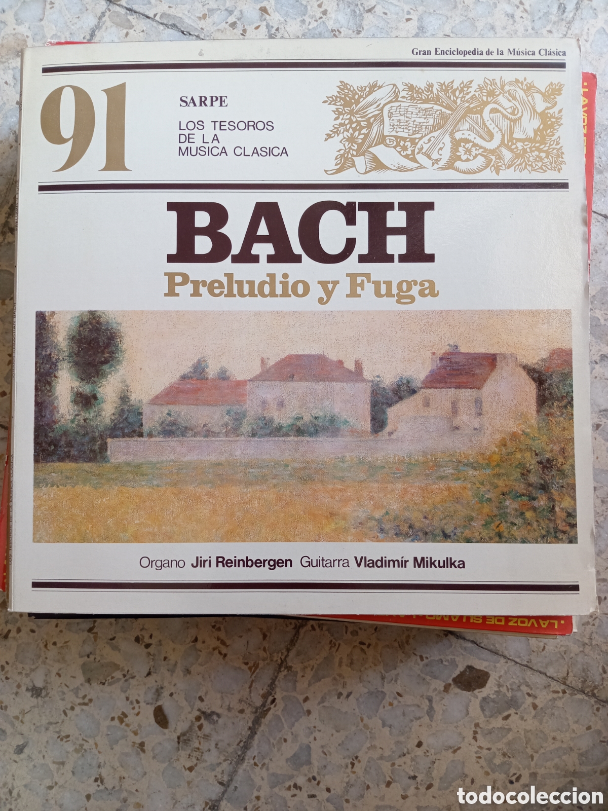 Discos de vinilo: LP BACH PRELUDIO Y FUGA LOS TESOROS DE LA MUSICA CLASICA 91