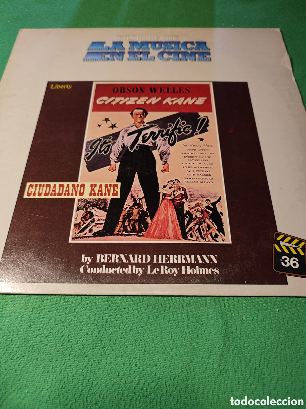 Discos de vinilo: Bernard Herrmann - Citizen Kane BSO - Foto 1