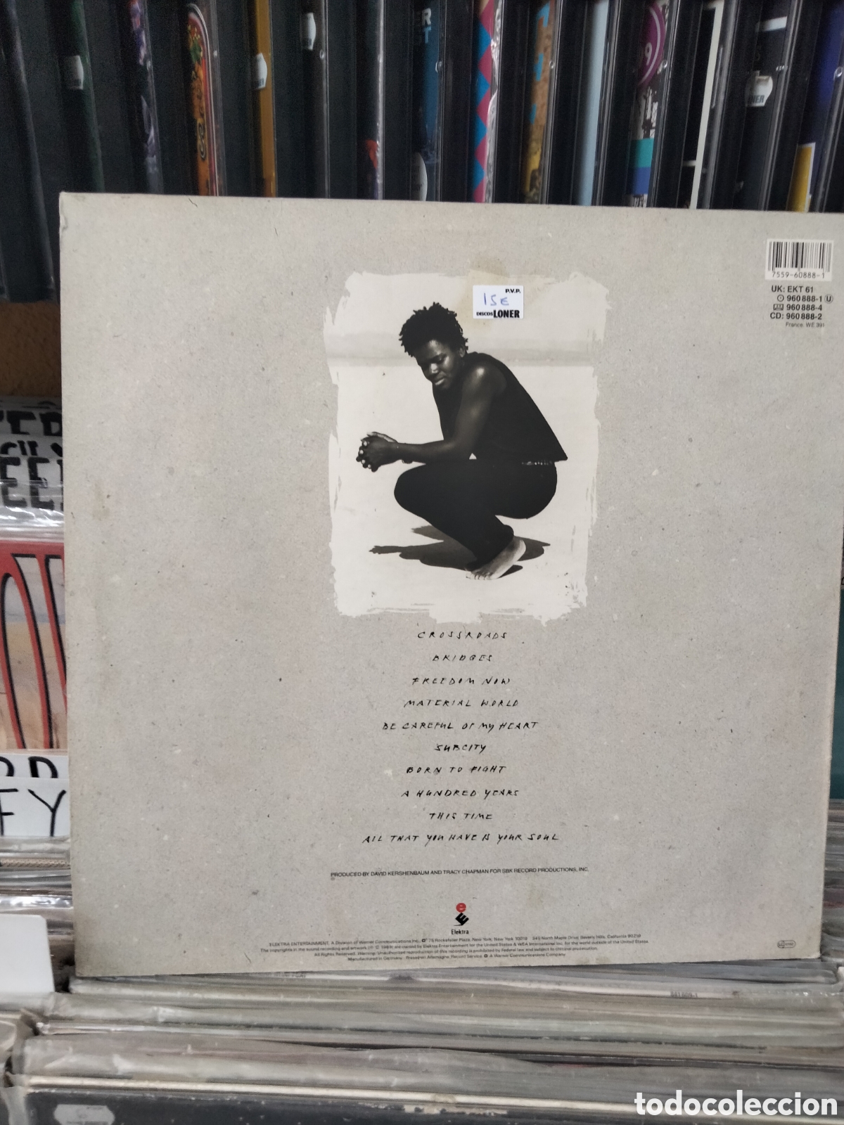 Discos de vinilo: Tracy chapm&aacute;n Cross roads - Foto 2