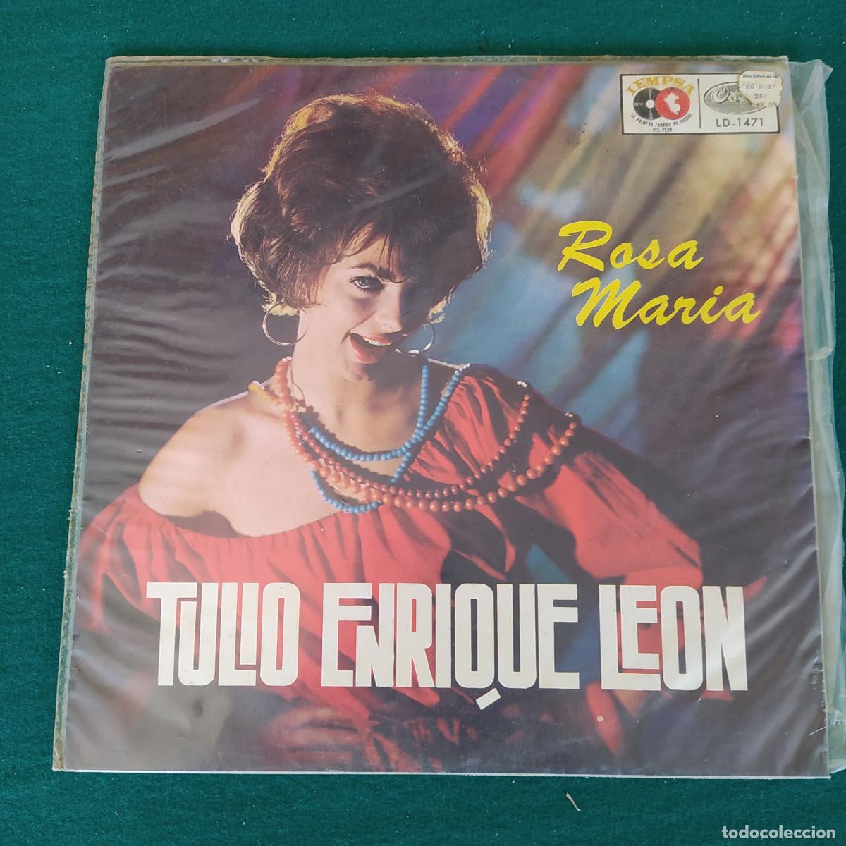 Discos de vinilo: JULIO ENRIQUE LEON ROSA MARIA - Foto 1