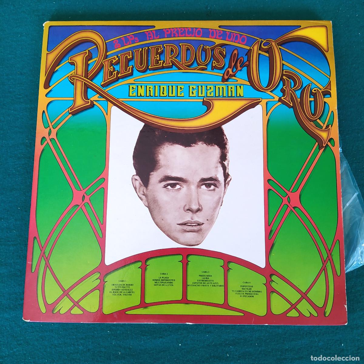 Discos de vinilo: Enrique Guzm&aacute;n &ndash; Recuerdos De Oro - Foto 1