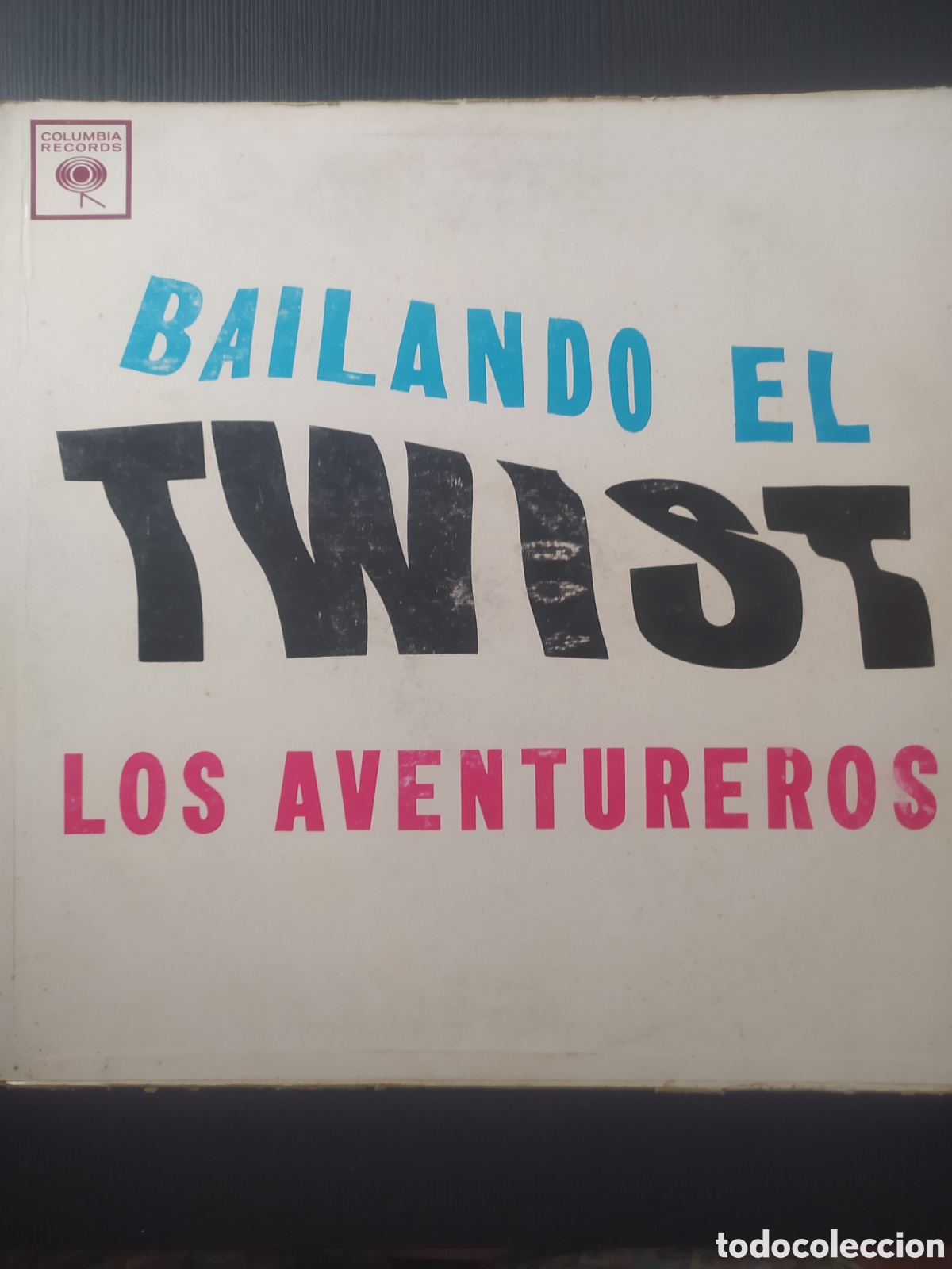 Discos de vinilo: Bailando el twist con los aventureros - Foto 1