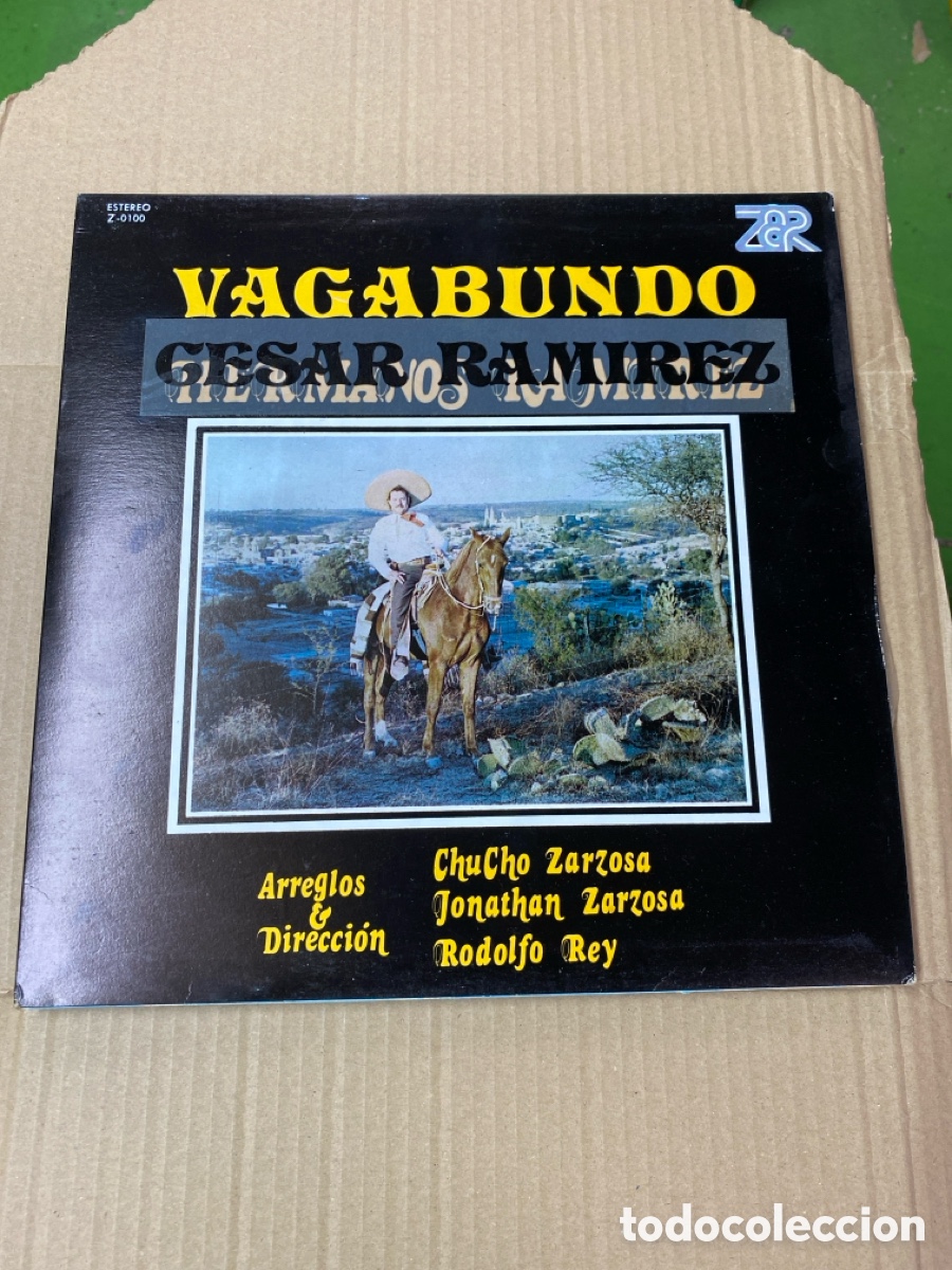 Discos de vinilo: LP CESAR RAMIREZ. VAGABUNDO. - Foto 1