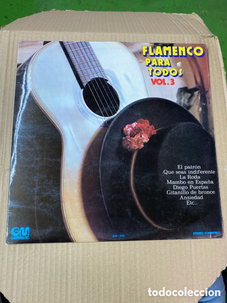 Vinyl-Schallplatten: LP FLAMENCO PARA TODOS VOL. 3.