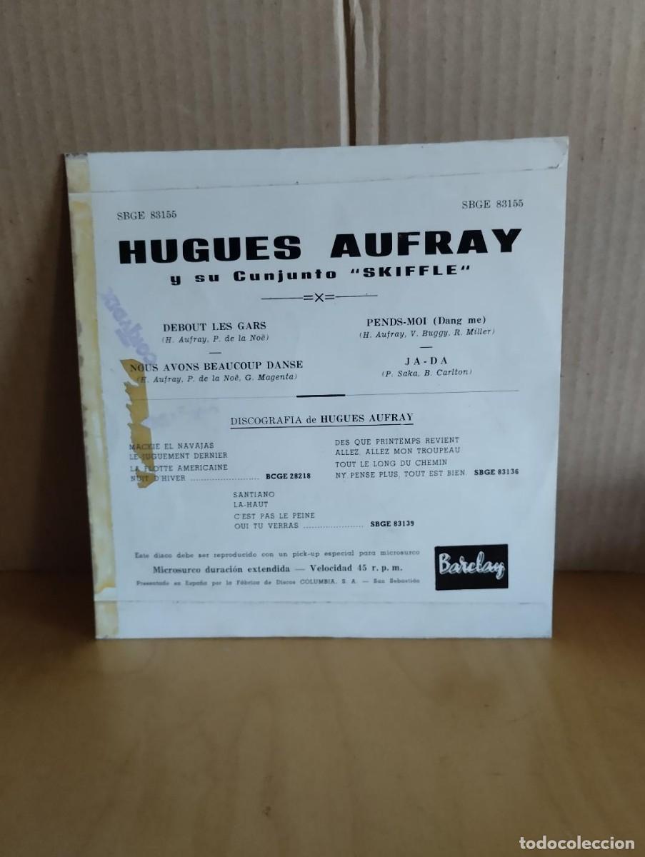 Discos de vinilo: HUGUES AUFRAY ---- DEBOUT LES GARS - Foto 2