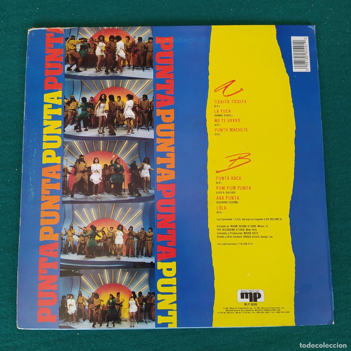 Discos de vinilo: Los Rolands &ndash; Los Reyes De La Punta - Foto 2