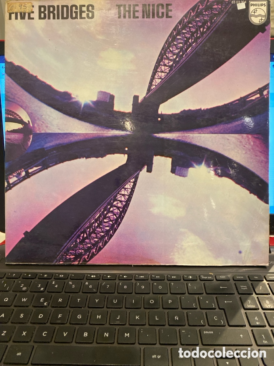 Discos de vinilo: THE NICE - FIVE BRIDGES LP SPAIN 1970 - Foto 1