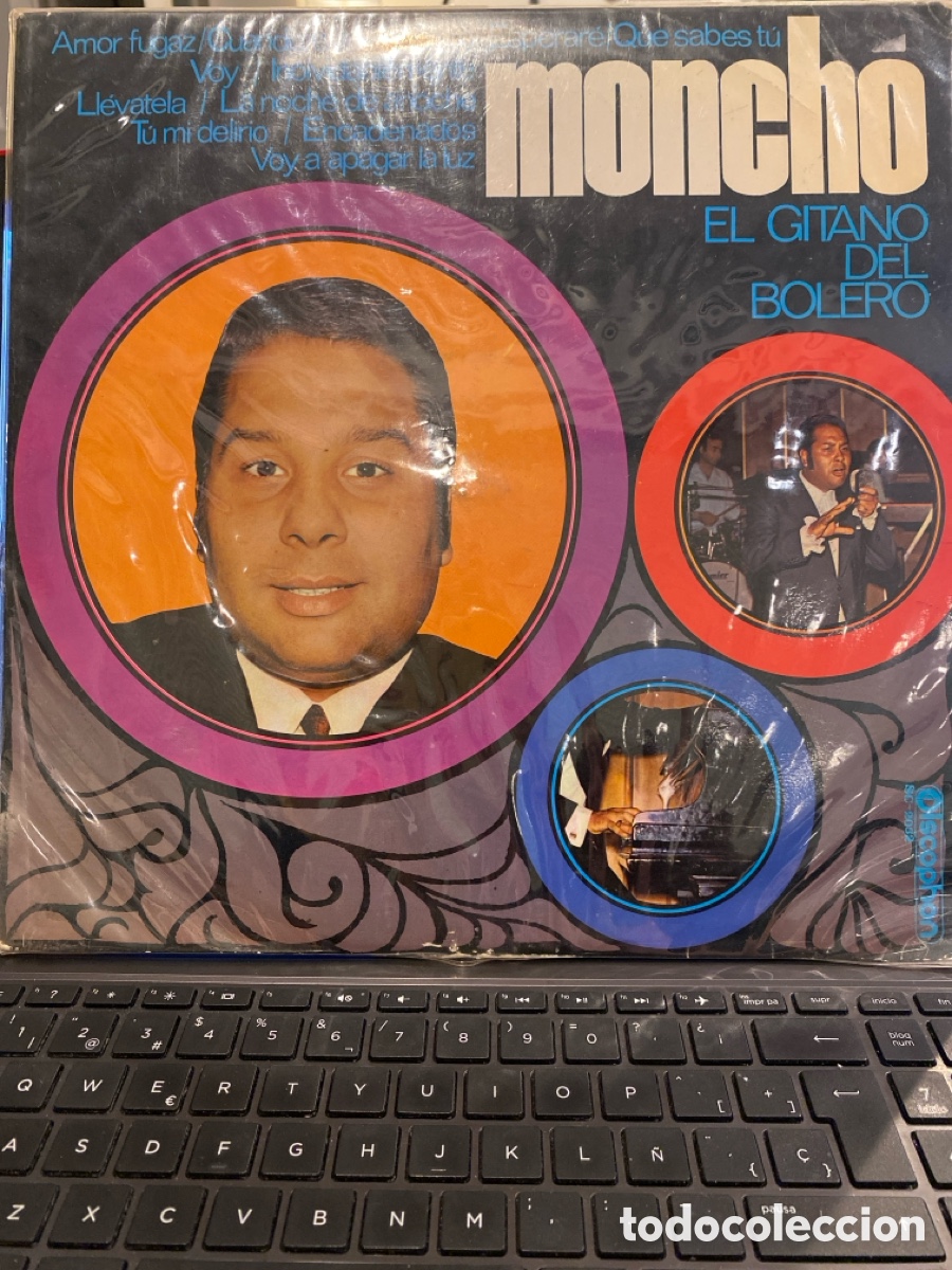 Discos de vinilo: MONCHO EL GITANO DEL BOLERO - LP SPAIN - Foto 1