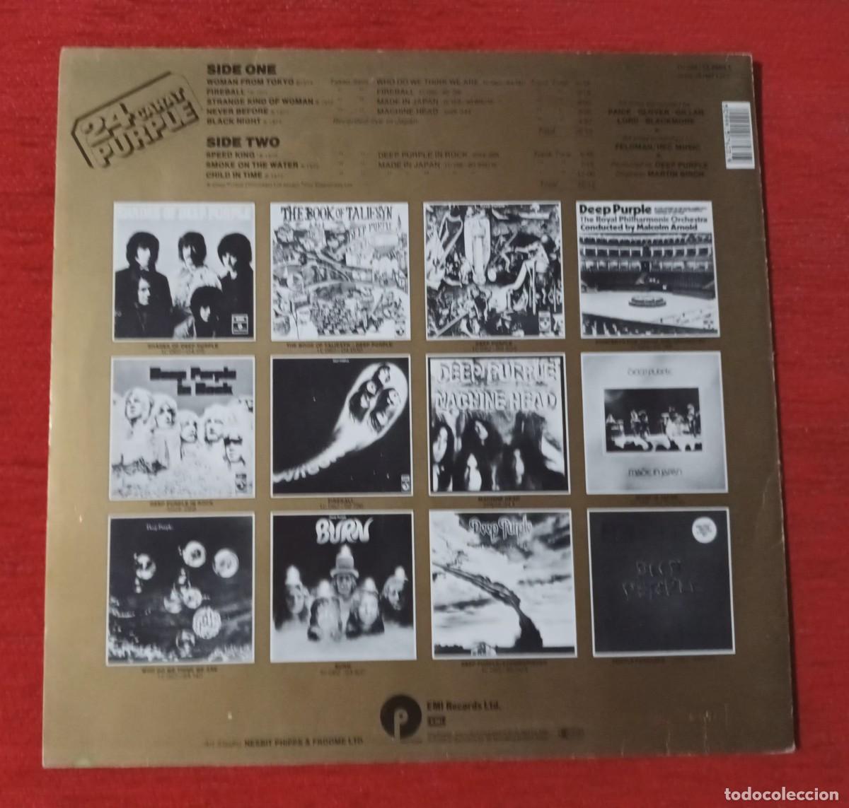 Discos de vinilo: DEEP PURPLE - 24 CARAT PURPLE - LP - Foto 2