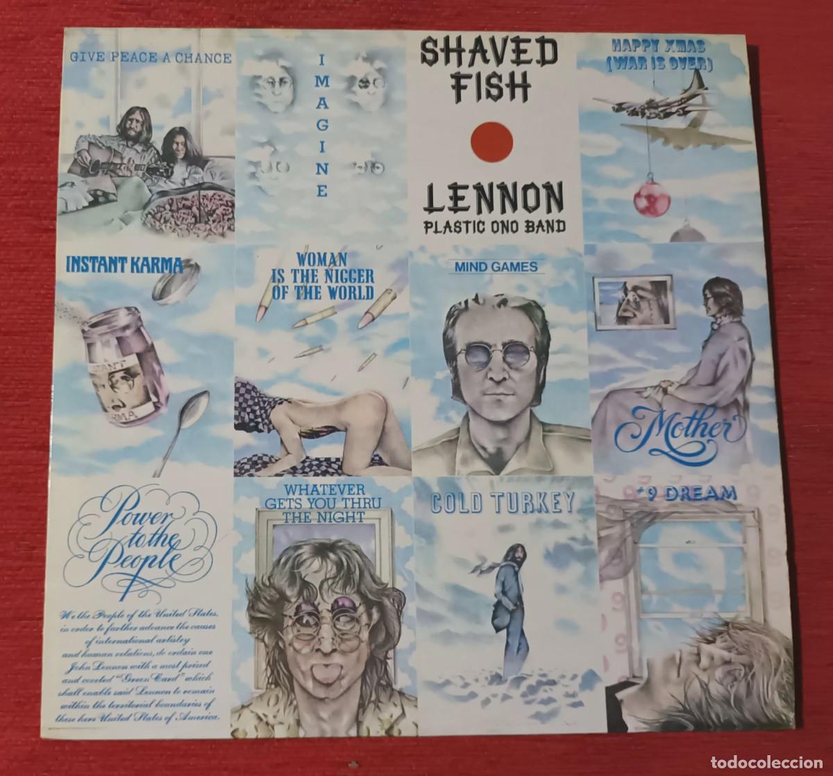 Discos de vinilo: JOHN LENNON - SHAVED FISH - LP - Foto 1