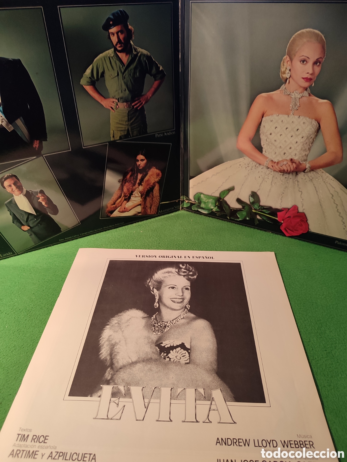 Discos de vinilo: Andrew Lloyd Webber - Versi&oacute;n original en espa&ntilde;ol 2 lps - Foto 2