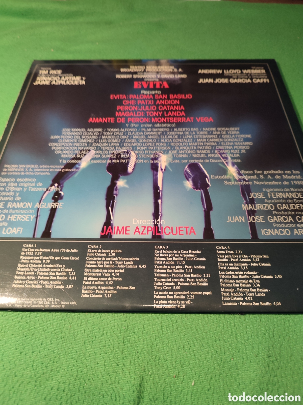 Discos de vinilo: Andrew Lloyd Webber - Versi&oacute;n original en espa&ntilde;ol 2 lps - Foto 4