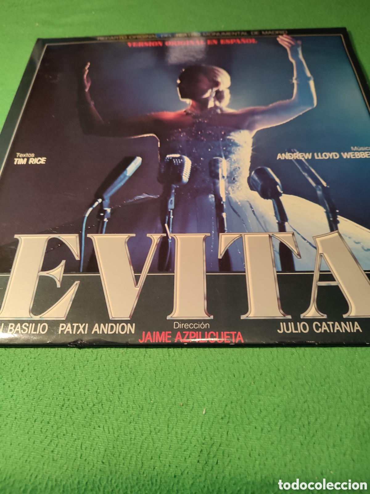 Discos de vinilo: Andrew Lloyd Webber - Versi&oacute;n original en espa&ntilde;ol 2 lps - Foto 1