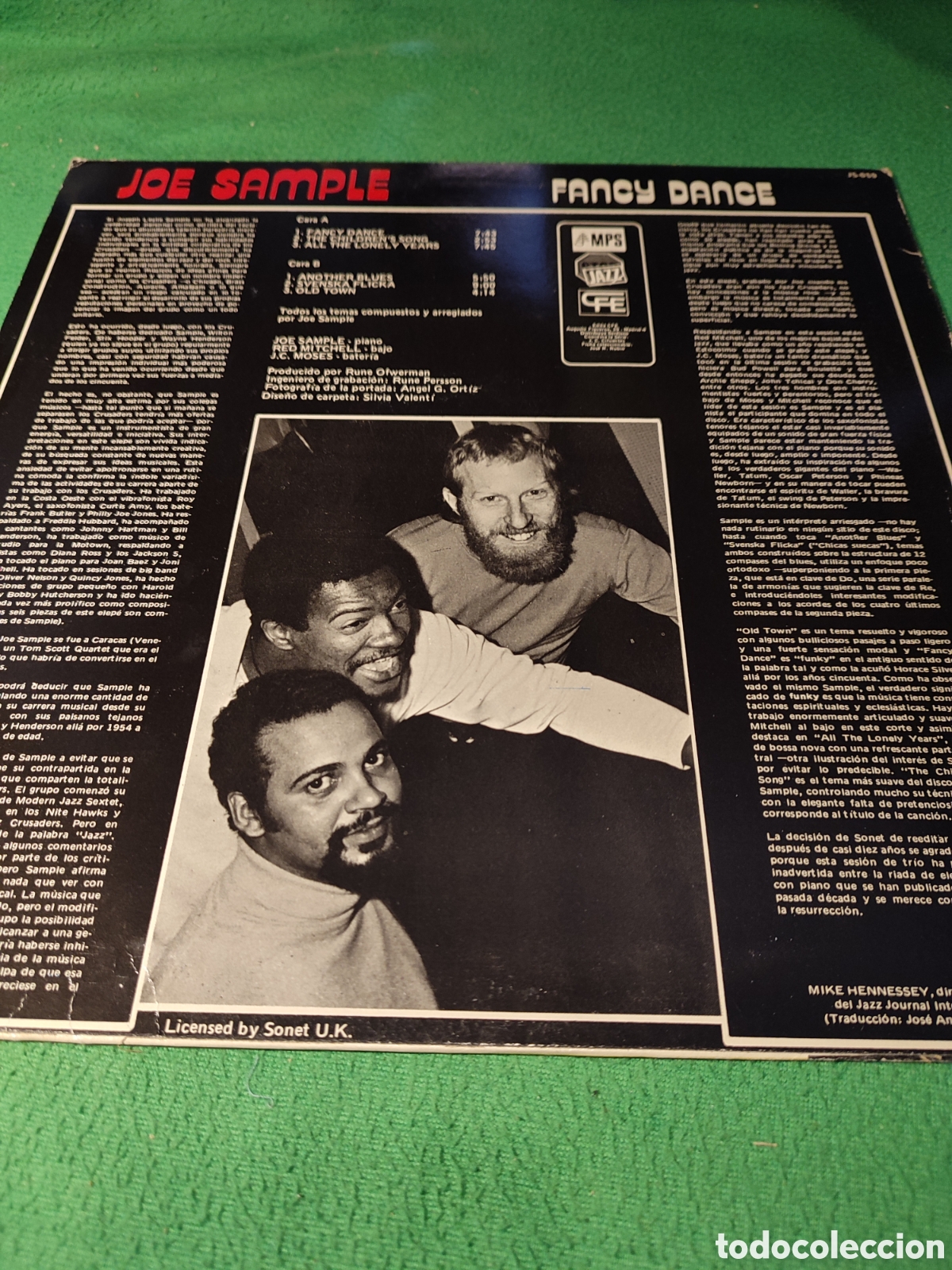 Discos de vinilo: Joe Sample - Fancy Dance Vinilo Lp - Foto 2