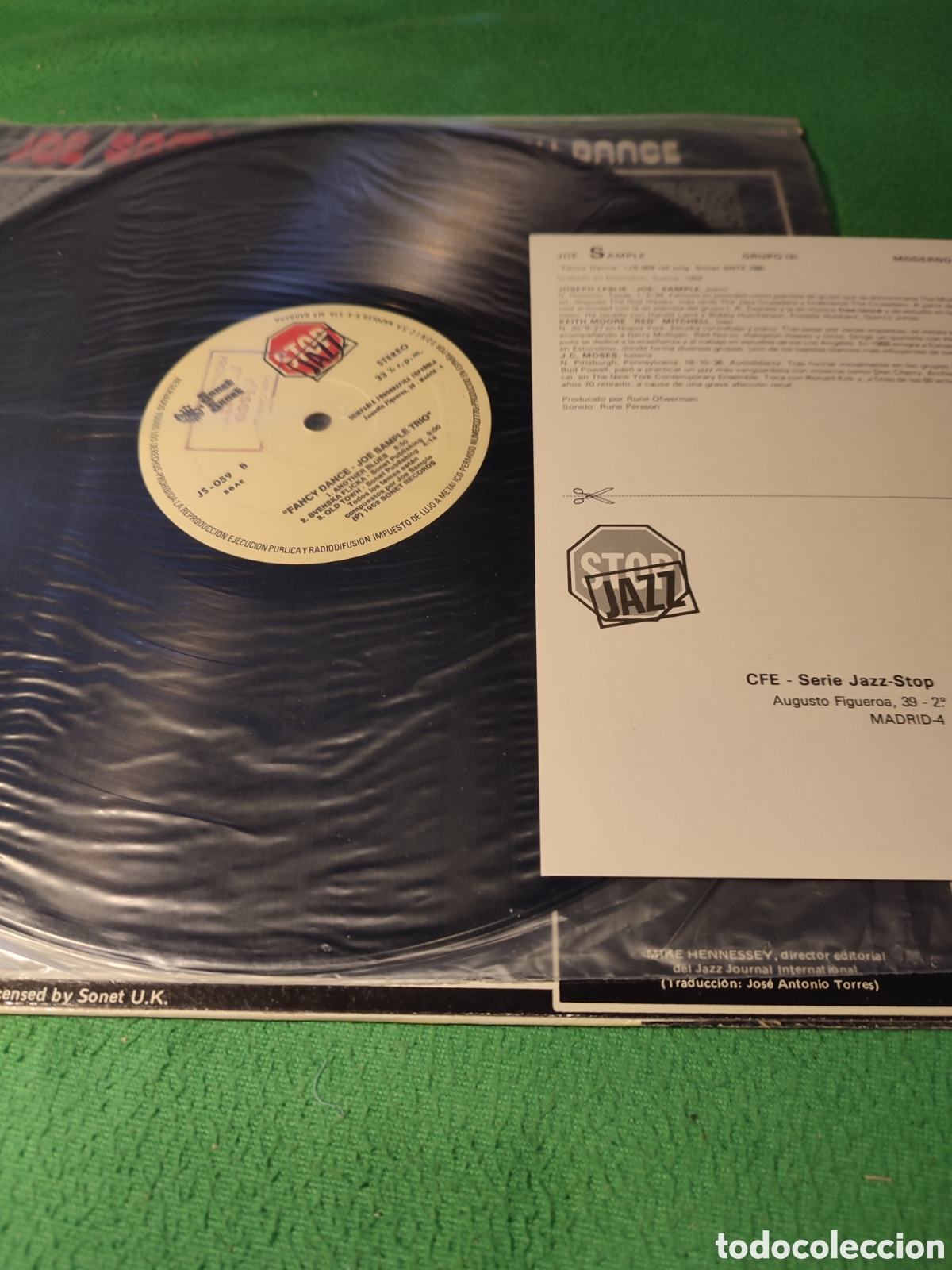 Discos de vinilo: Joe Sample - Fancy Dance Vinilo Lp - Foto 3