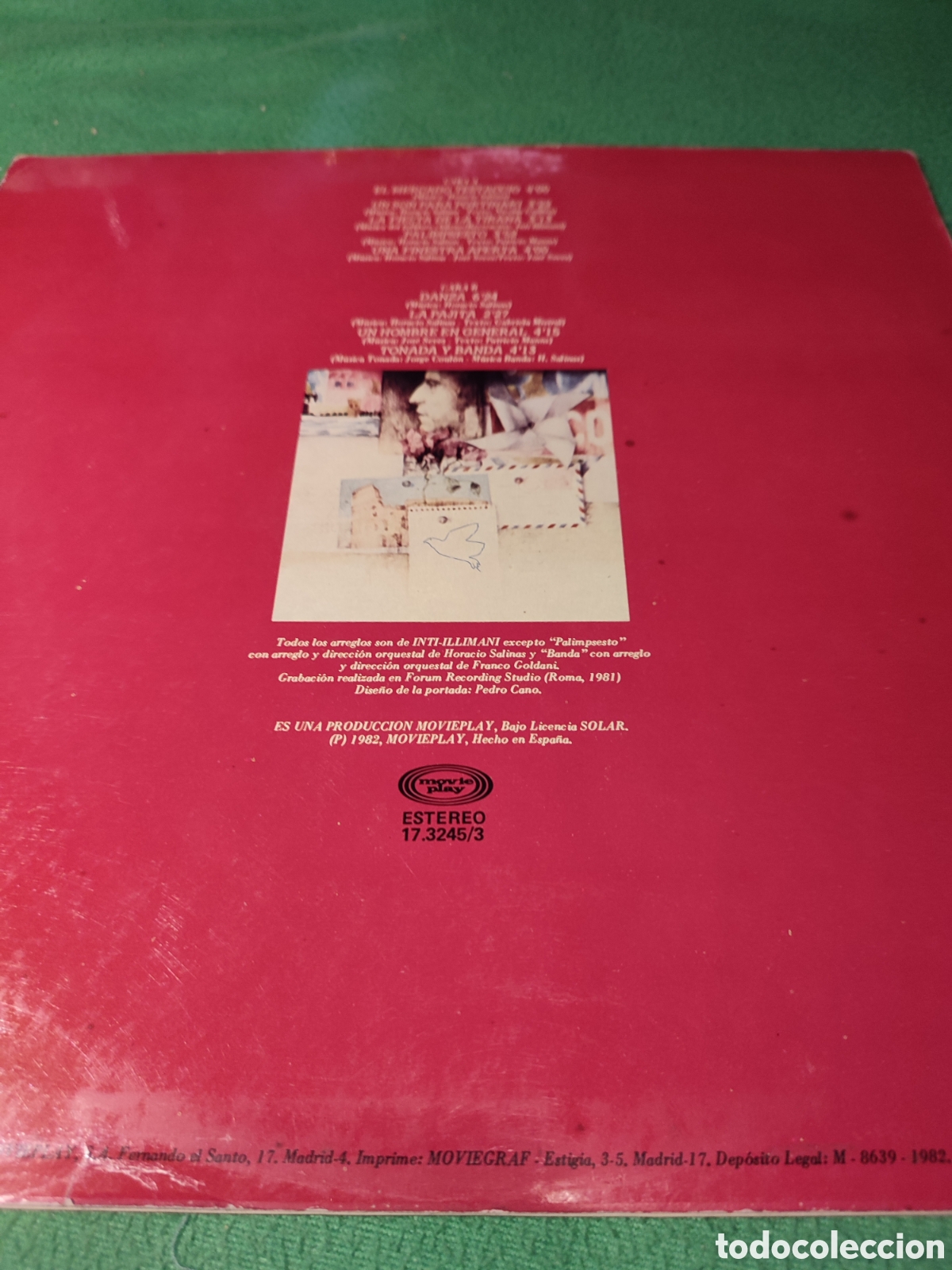 Discos de vinilo: Inti-Illimani - Palimpsesto Vinilo Lp - Foto 2
