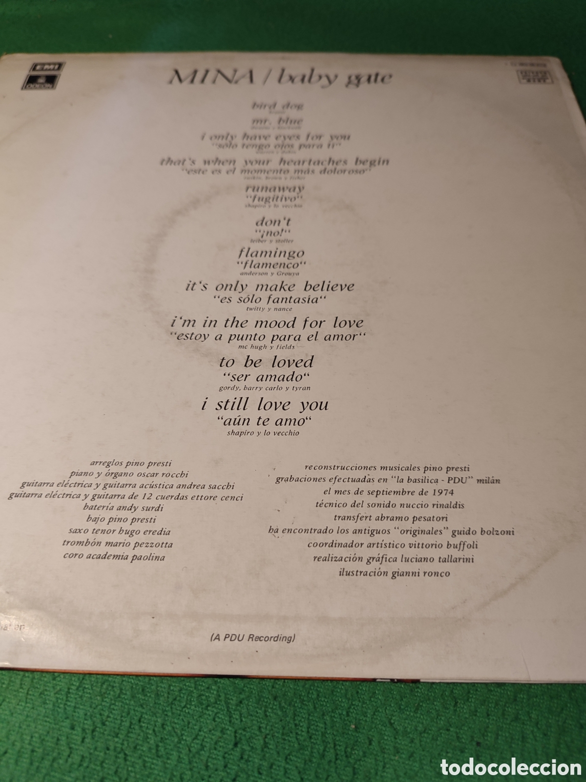 Discos de vinilo: Mina - Baby Gate Vinilo LP - Foto 2