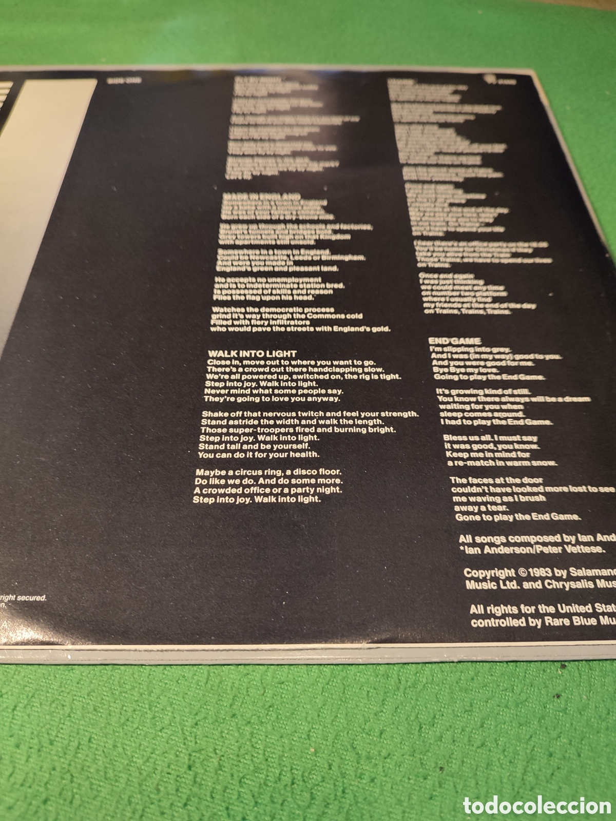 Discos de vinilo: Ian Anderson - Walk into light Vinilo Lp - Foto 2