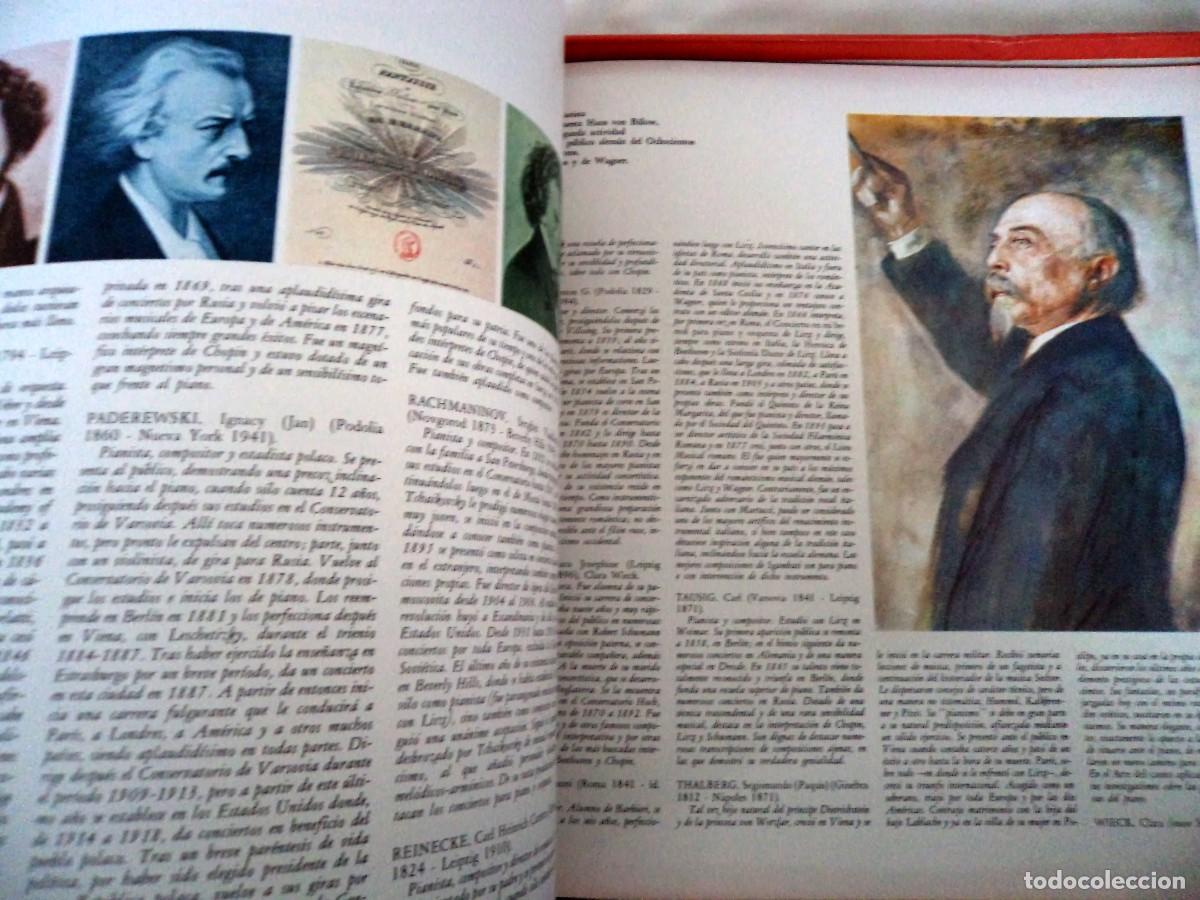 Discos de vinilo: 4 LPs de Chopin a Liszt y libro explicativo - Foto 5