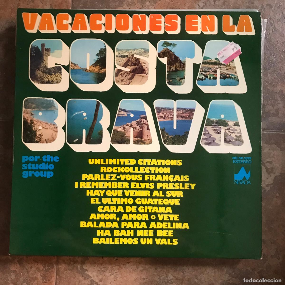 Discos de vinilo: STUDIO GROUP - VACACIONES EN LA COSTA BRAVA - LP NEVADA 1978 - Foto 1