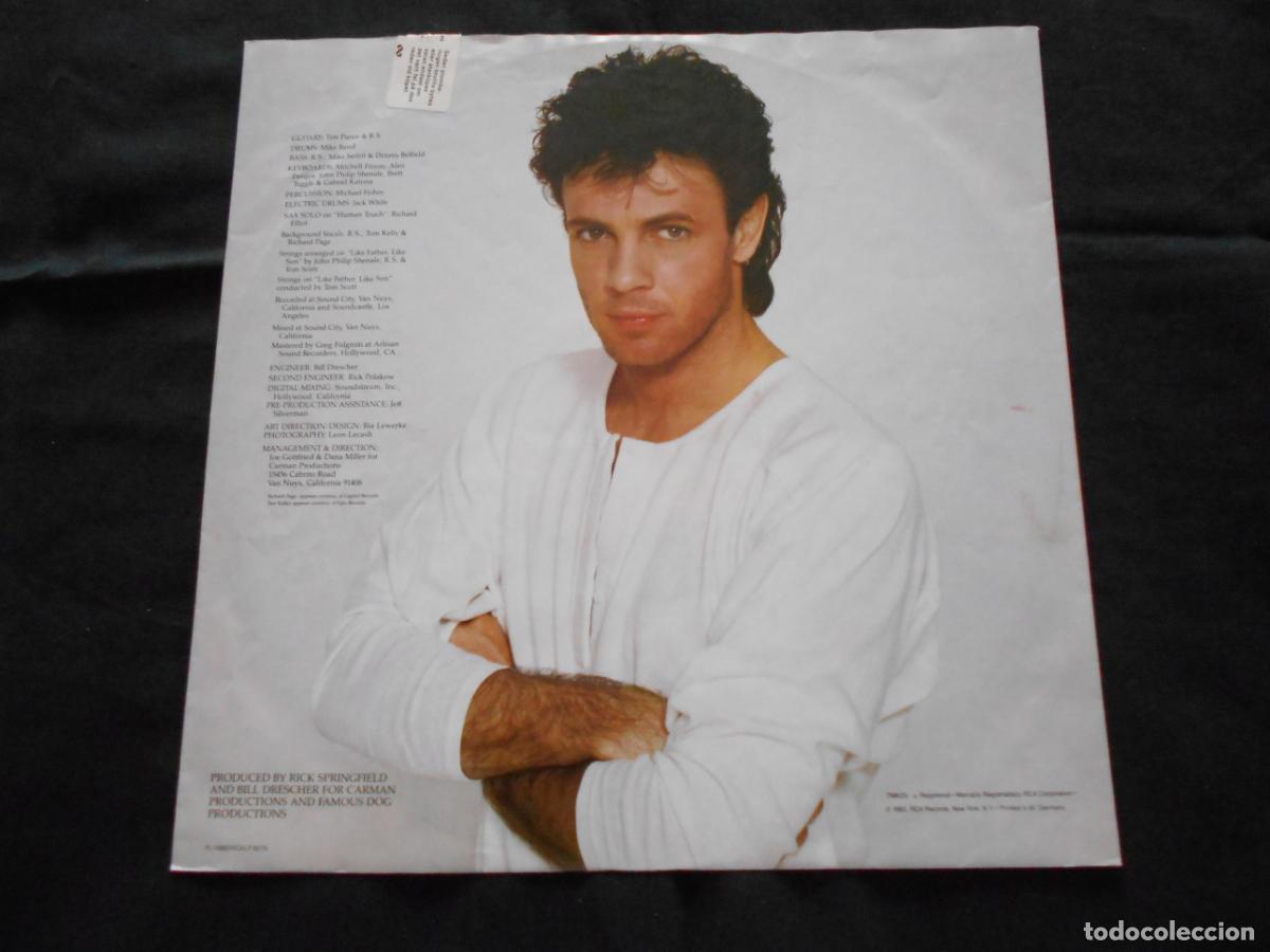 Discos de vinilo: LP RICK SPRINGFIELD // LIVING IN OZ - Foto 3