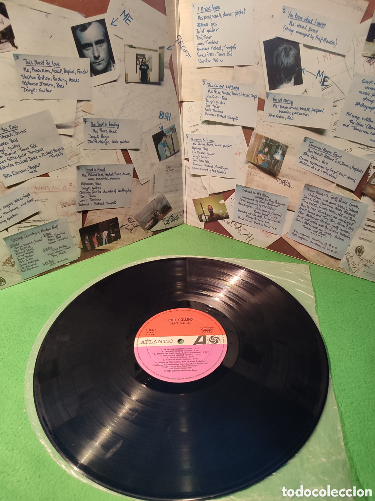 Discos de vinilo: Phil Collins - Face Value - Foto 2