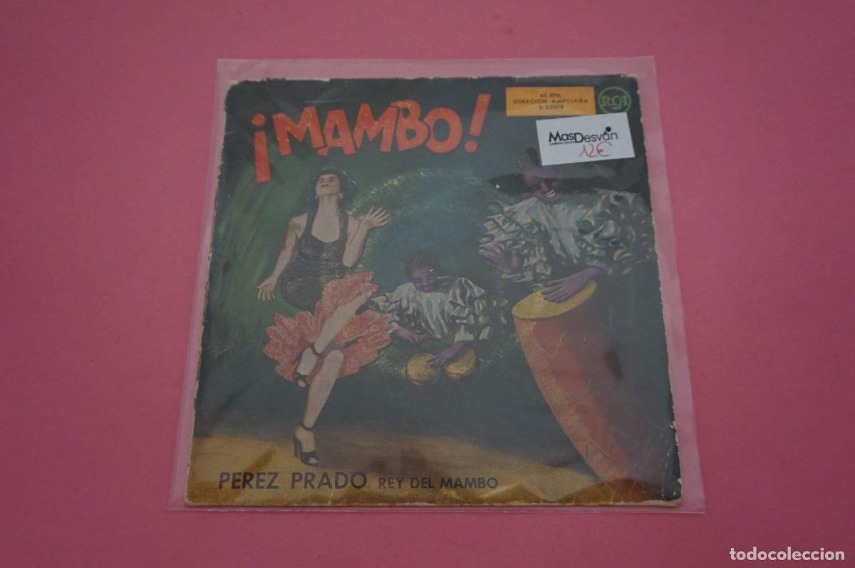 Discos de vinilo: SINGLE - PEREZ PRADO - MAMBO - REY DEL MAMBO - VINILO EN ESTADO EXCELENTE - Foto 1