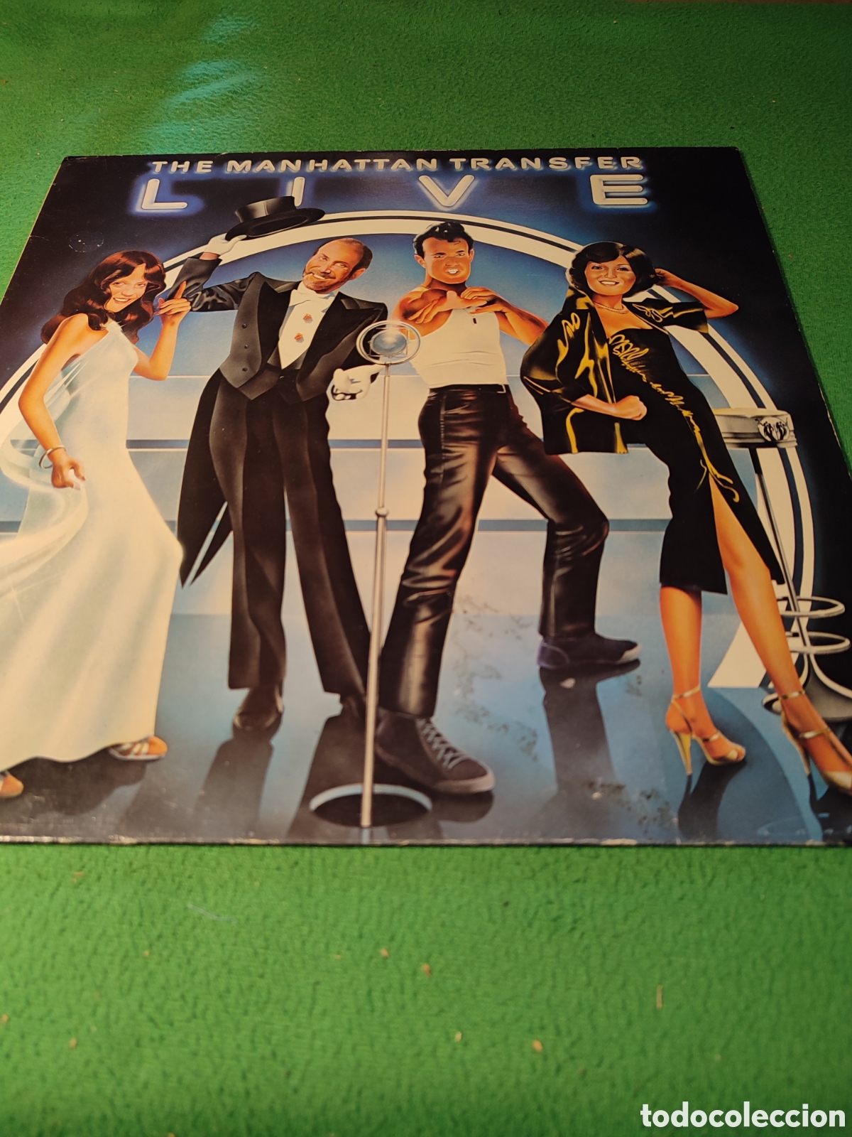 Discos de vinilo: The Manhattan Transfer - Live Vinilo Lp - Foto 1