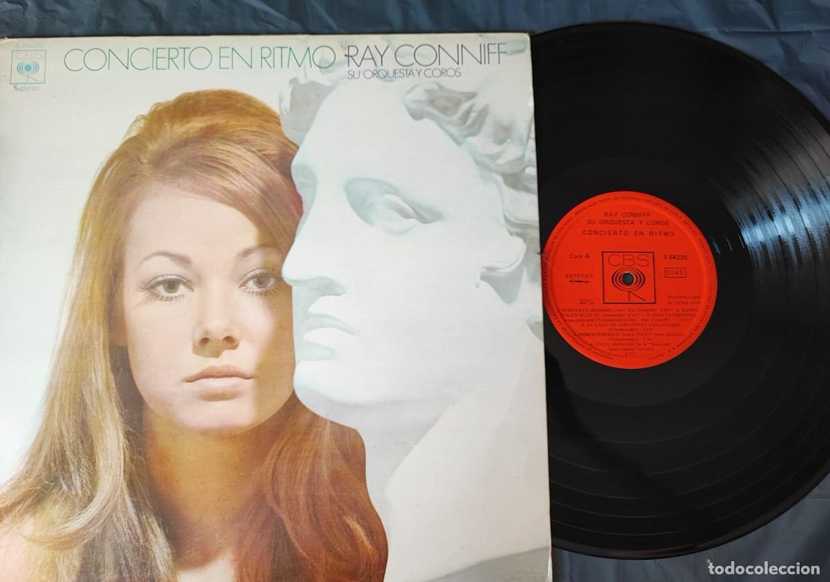 Discos de vinilo: LP RAY CONNIFF. CONCIERTO EN RITMO. SU ORQUESTA Y COROS. CBS EST&Eacute;REO - Foto 1