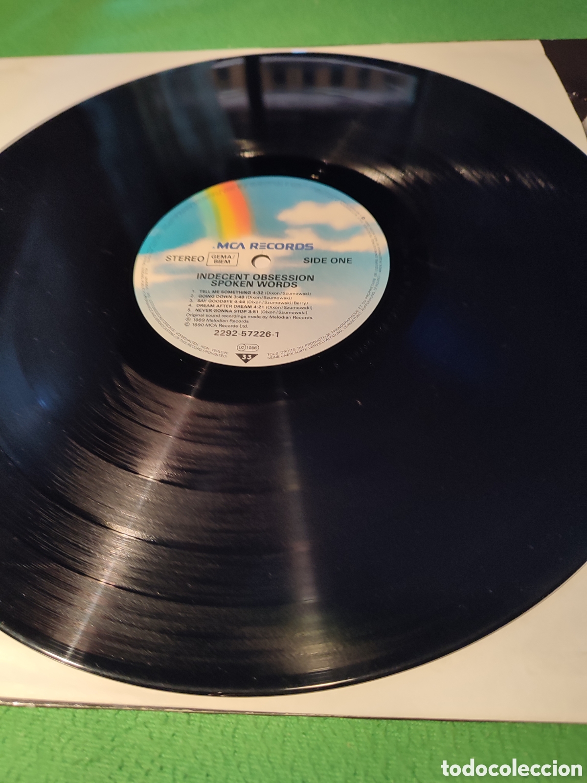 Discos de vinilo: Indecent obsession - Same Vinilo Lp - Foto 3