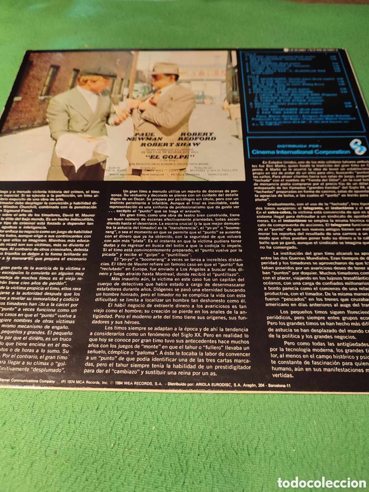 Discos de vinilo: Scott Joplin - BSO El golpe Vinilo Lp - Foto 2