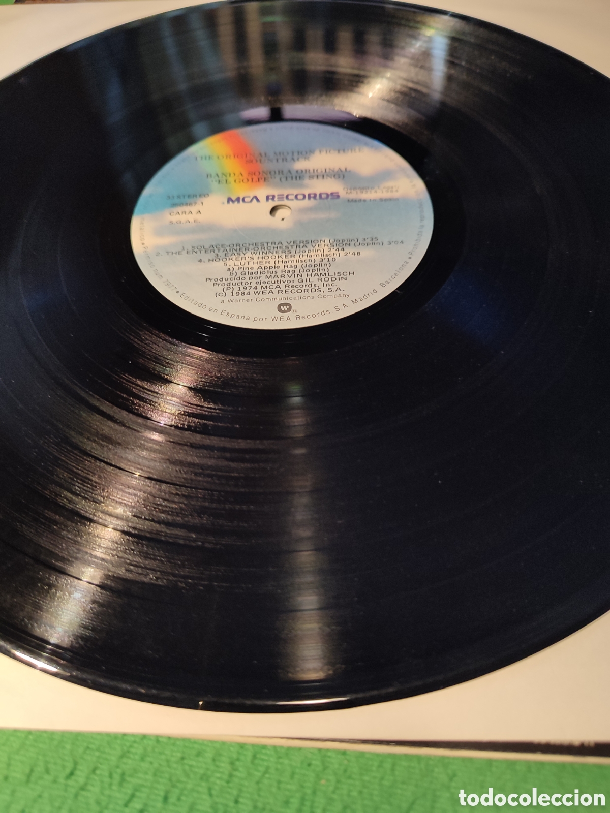 Discos de vinilo: Scott Joplin - BSO El golpe Vinilo Lp - Foto 3