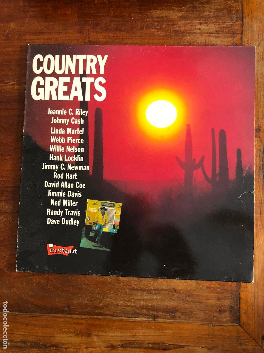 Discos de vinilo: COUNTRY GREATS 1989 LP SERDISCO - Foto 1