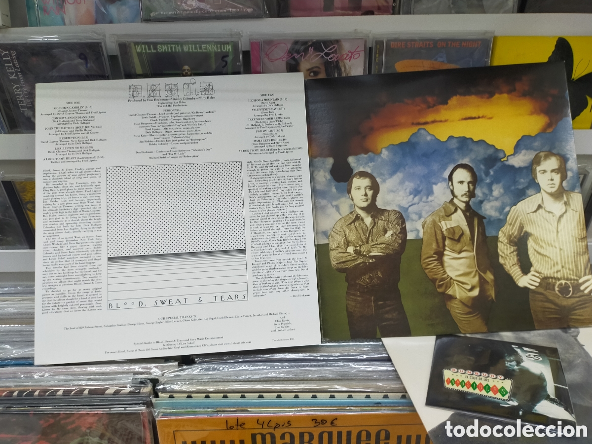 Discos de vinilo: Blood, sweat & tears 4 LP 2015 - Foto 3