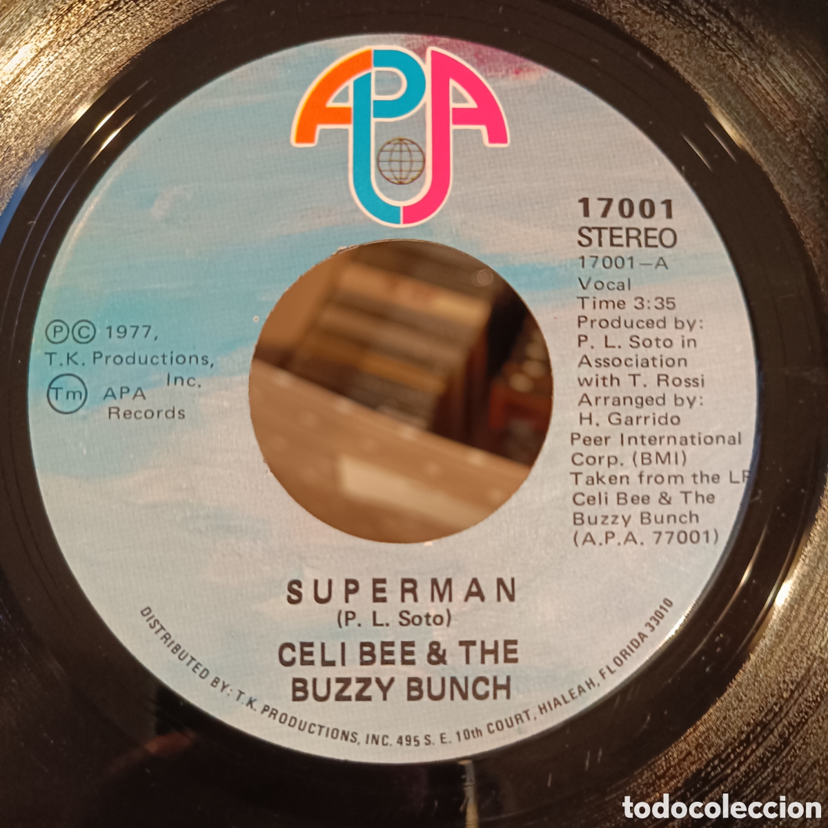 Discos de vinilo: Celi Bee & The Buzzy Bunch &ndash; Superman (Edici&oacute;n USA) - Foto 1