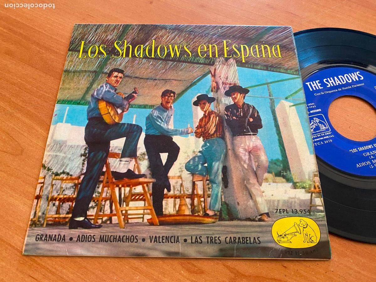 Discos de vinilo: LOS SHADOWS EN ESPA&Ntilde;A (GRANADA + 3) EP (EPI27) - Foto 1